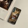 Lion Alpha Male Cub Phone Case For Samsung A55 A35 A25 A15 A54 A34 A24 A14 A70 A71 A50 A51 A17 A05S Galaxy A40 A41A30 A31 A20S A