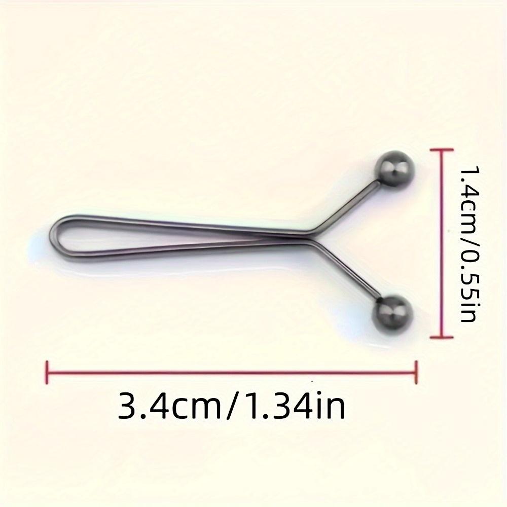 8 Stück Nahtlose Hemdärmel-Clips - Verstellbare Rutschfeste Manschettenclips zur Taillenverengung & Schalbefestigung - Roségoldenes, Goldenes, Silbernes, Schwarzes Metall-Set
