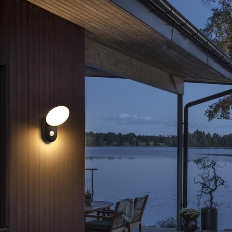 2026 LED Outdoor Wall Lamps Waterproof Garden Light Outdoor Wall Terrace Light Balcony Garden Door Sensor Porch Lights Discount