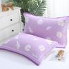Three-Layer Gauze Cotton Pillowcases: Dirt-Resistant, Mite-Proof, Soft, Thickened, No Pilling or Shedding.