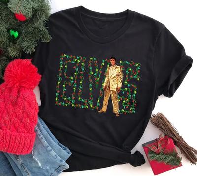 New King Of Rock Roll Elvis Presley Christmas Gift Unisex S-5Xl Shirt Ss2591