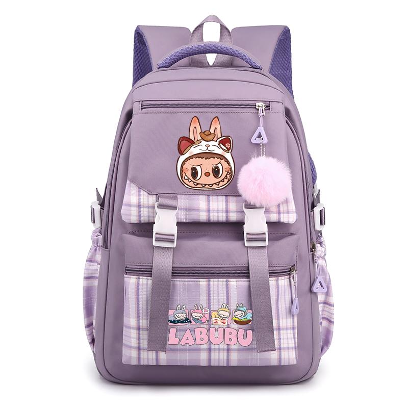 Cute Printed Backpack Large Capacity Waterproof Bookbag Boy Girl Schoolbag Women Travel Bag Kid Birthday Gift Mochila