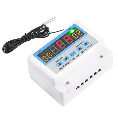 AC 220V DC 12V 24V Cyfrowy Termostat 30A Kontroler Temperatury Przełącznik Kontroli Temperatury Wiszący na Ścianie Maks. 6600W W3103