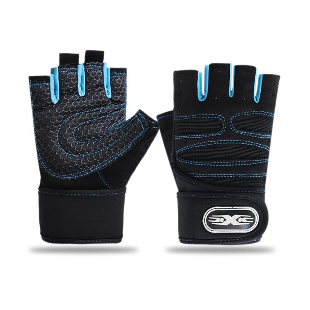 Breathable Cycling Gloves MTB Road Bike Cycling Half Finger Gloves for Fitness Heavyweight Training Sports Cycling Equipment