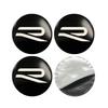 T23-4Pcs 56mm Car Wheel Center Cover Stickers Hub Cap Accessories For Volkswagen GTI Polo Passat B6 B7 B8 Golf MK7 MK8 Tiguan Jetta