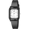 LQ-142-7B Women's Analog Rectangular Watch with Urethane Strap