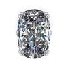Blue Topaz Oval Cut Engagement Ring for Women Stylish Wedding Proposal Jewelry Gift