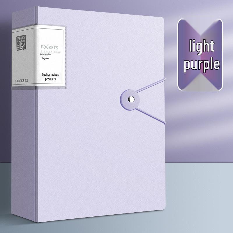 Large Capacity Multi-Layer A4 Document and Photo Album Folder