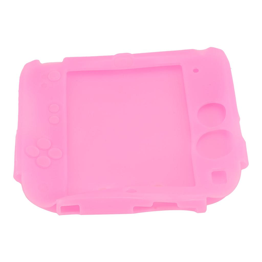Protective Cover for 2DS Scratch Resistant Soft Silicone Skin Case with Top and Bottom Screen