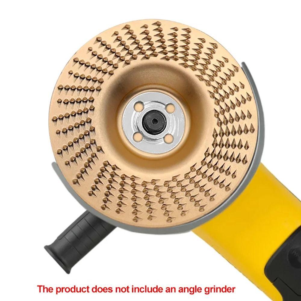 1/3Pcs Abrasive Tool Wood Polishing Wheel Shaping Carving Sanding Angle Grinder Disc
