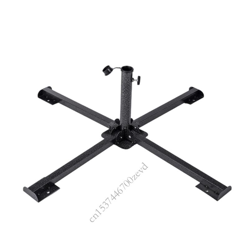Large Outdoor Umbrellas with Heavy Type Steel Crosses Base Regulable Tilts for Patios Garden Beach Camping P9YB