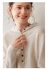 Women's Hooded Cashmere Sweater - 2026 Autumn/Winter Collection, Gentle Style, Loose Fit, Solid Color, Warm Slimming Layer