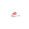 100pcs/lot Acrylic Heart Beads Red Series 8mm Spacer Loose Love Bead for Jewelry Making DIY Necklace Bracelet Accessories