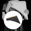 16 Pipe Pan Flute for Music Enthusiasts, C Key, Portable Instrument Performance