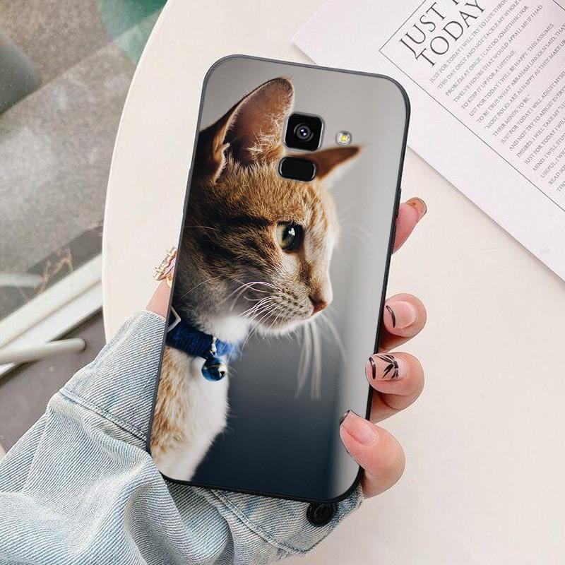silicon case For Samsung Galaxy A8 2018 A530 A530F case astronaut Soft TPU Phone Cover For Samsung A8 Plus 2018 A730 A730F Case