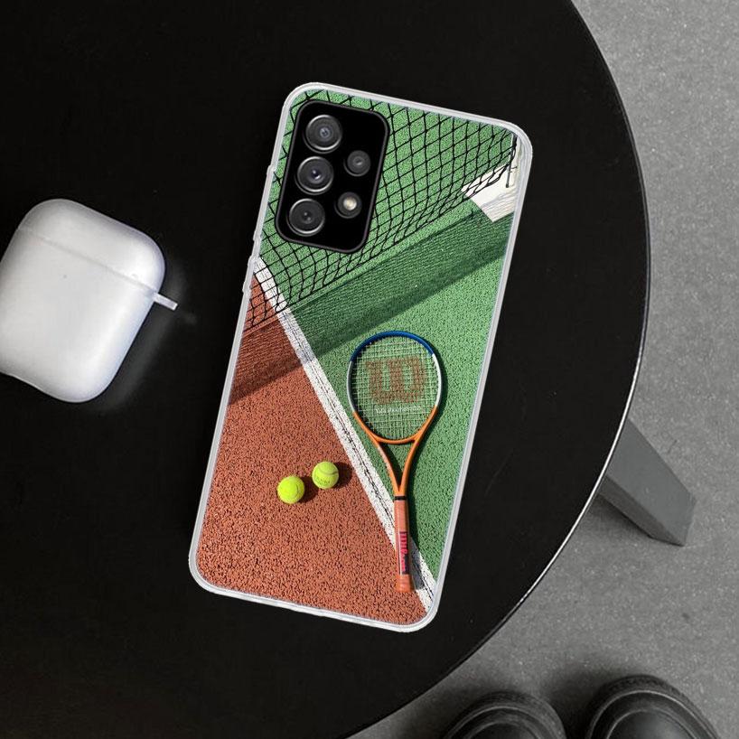 Tennis Sport Phone Case for Samsung Galaxy A17 A16 A26 A36 A56 A57 A37 A15 A25 A35 A55 A14 A24 A34 A54 A13 A23 A33 A53 Galaxy A1
