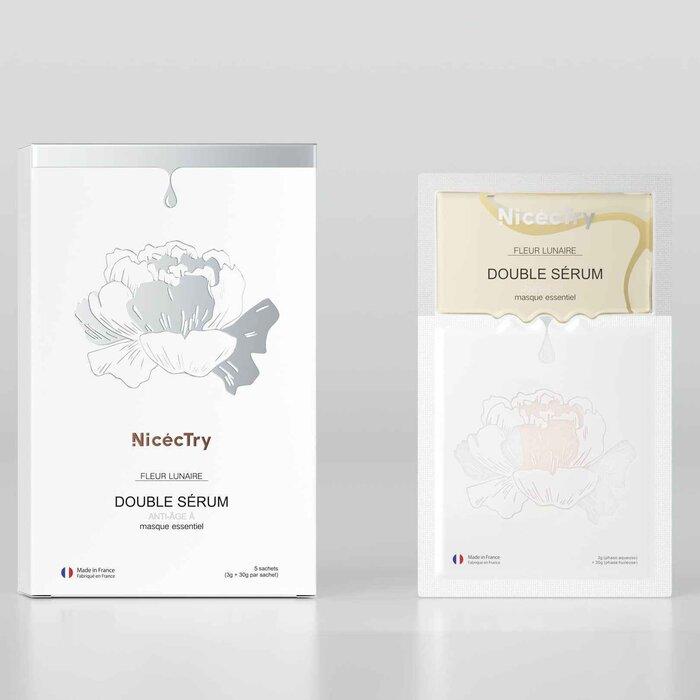 NICETRY DOUBLE SERUM ANTI-AGING FACE MASK