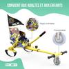 RCB Hoverkart Akcesorium do Żyroskopu Samobalansującego - Regulowane Siedzisko Kartingowe (20 kg Min-100 kg Maks) - Jaune