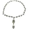Gothic Devil's Eye Skull Pendant Necklace – Trendy Unisex Jewelry