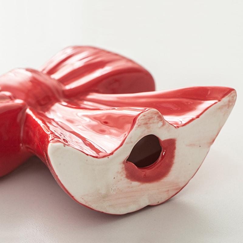 Ceramic Candle Cup Creative Handicrafts Unique Candlestick Ambience Multiple Colors Ins Gift Ornaments 5 Colors