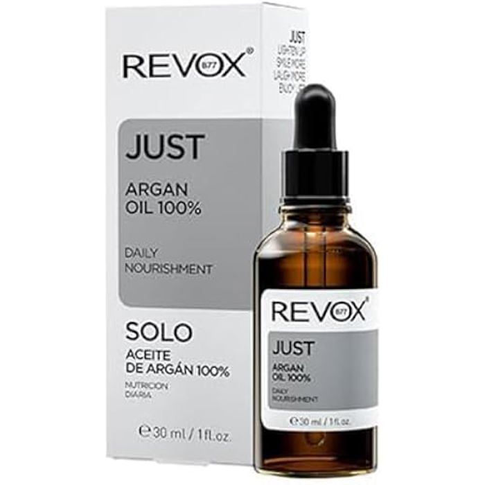 Huile d'Argan - REVOX - Just 30 ml - Nourrissante - Hydratante - Réparatrice