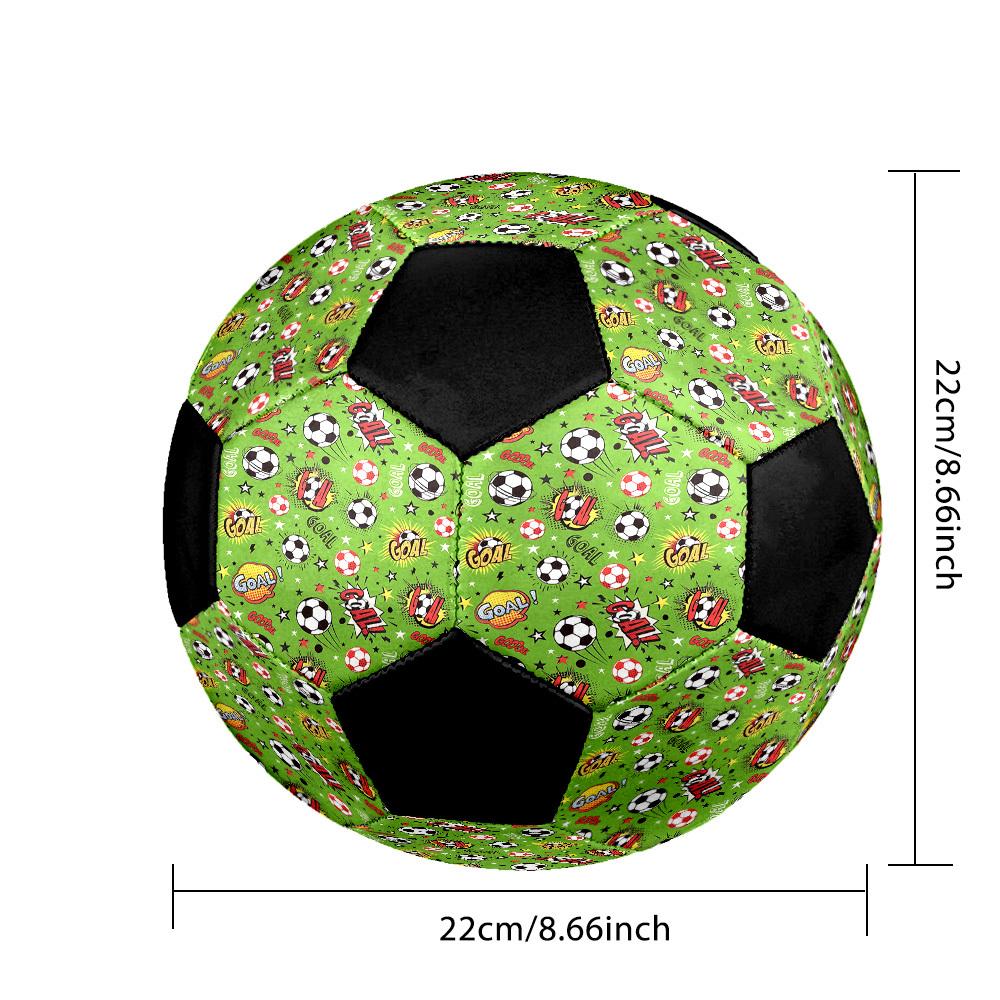 1pc Soccer Ball Foot-Friendly, Anti-Slip and Wear-Resistant, High Elasticity, Size 5 Indoor/Outdoor Universal Soccer Ball/Football Q26085