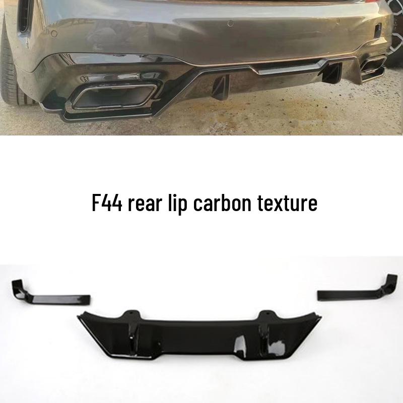 Compatible with 2023 BMW 2 Series F44: Front Lip, Rear Diffuser, Tail Wing, Side Skirts, Night Black Grille Body Kit 225 Fan.