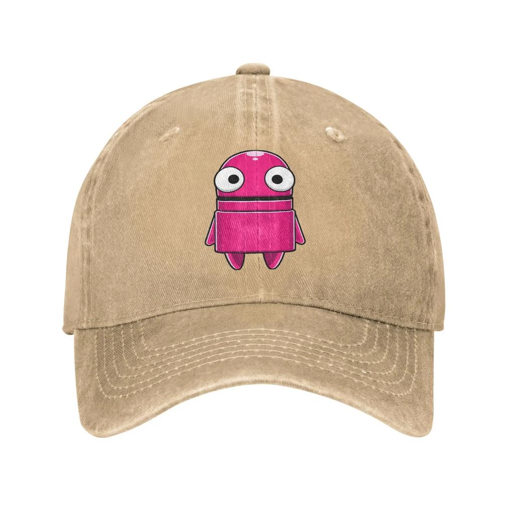 R.E.P.O. Robot Horror Games Anime Figure  Baseball Caps Distressed Washed REPO Game Snapback Cap for Men Women Caps Hat