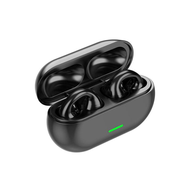 T7500 Wireless Bluetooth Ear Clip: Long Battery Life, Sport-Friendly Bone Conduction Headset.