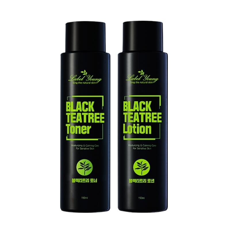 

[LABELYOUNG] Shocking Black Tea Tree Toner & Lotion Shocking Black Tea Tree Lotion (+2,000 won)
