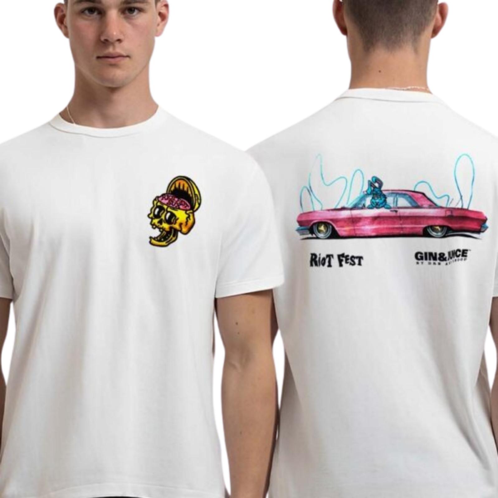 Riot Fest 2026 X Gin And Juice Collab T-Shirt L