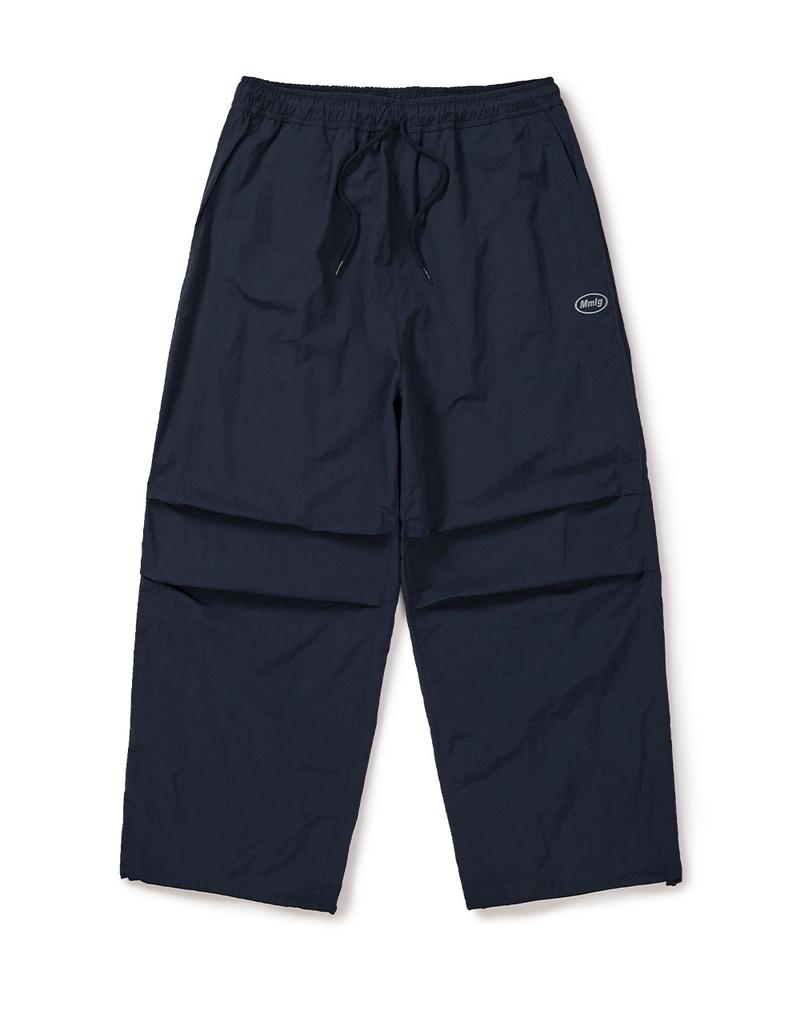 MMLG [Mmlg] Nylon Wide Pants (Navy)