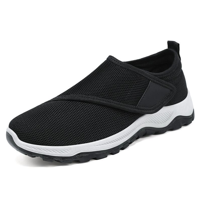 Women's Shoes Versatile Velcro Shoes for Middle-aged and Elderly Mothers, Thick-soled Sports Shoes