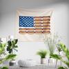 Aertemisi Hot Dog American Flag Funny Patriotic Hot Dog Design Tapestry Wall Hanging for Bedroom Living Room College Dorm Decor