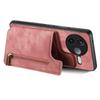 For Xiaomi Poco F7 Pro 5G/Xiaomi Redmi K80 5G Case with Zipper Card Holder Retro Leather TPU Phone Cover