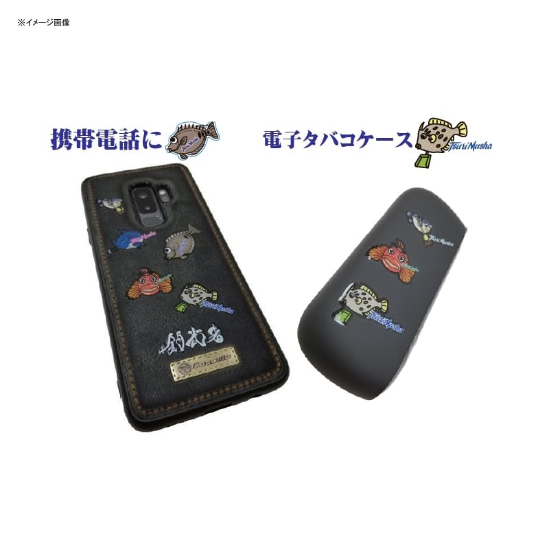 Tsuri Musha přenosová nálepka s postavičkou