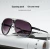 Pilot 138 Unisex Retro Gradient Sunglasses - Lightweight, UV Protection