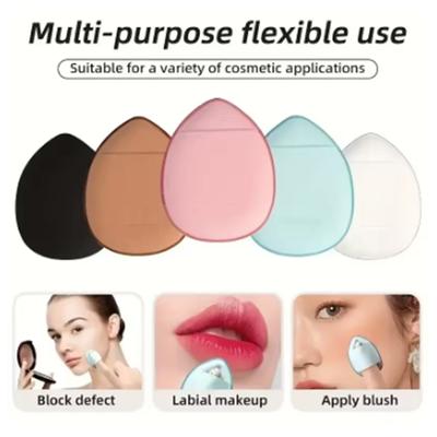 Mini Finger Puff Foundation Small Air Cushion Powder Sponge Face Concealer BB Cream Cosmetic Applicator Makeup Tools