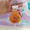 Short Adorable Plush Food Keychain With Pp Cotton Filling For Children Adults And