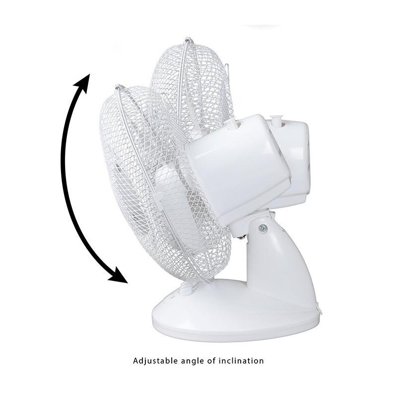 Ventilateur De Table Blanc Vl 3601 Clatronic