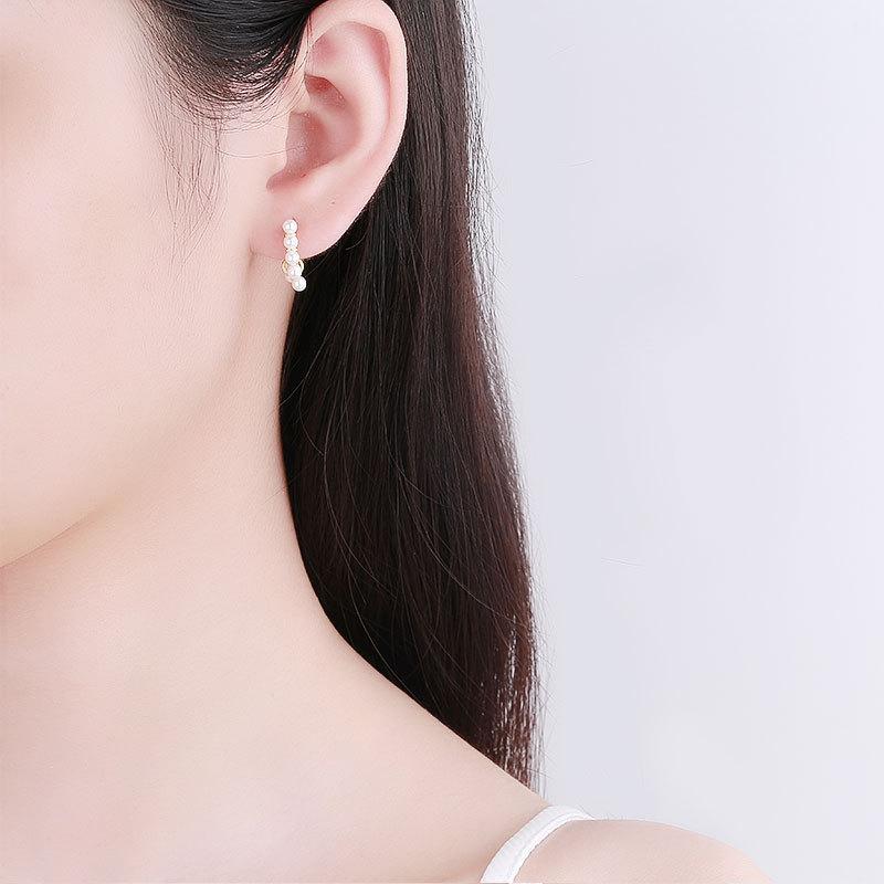 Lindon Copper Alloy Synthetic Pearl Earrings Drop Earrings For Women Wedding Party Gifts