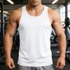 Men U Neck Sleeveless Tank Top Soft Breathable Multi Color Summer Fitness Casual Undershirt Tops