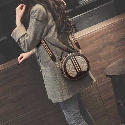 Bag Bag Women's Crossbody Bag Fashion Single Shoulder Handbag Women's Small Round Bag