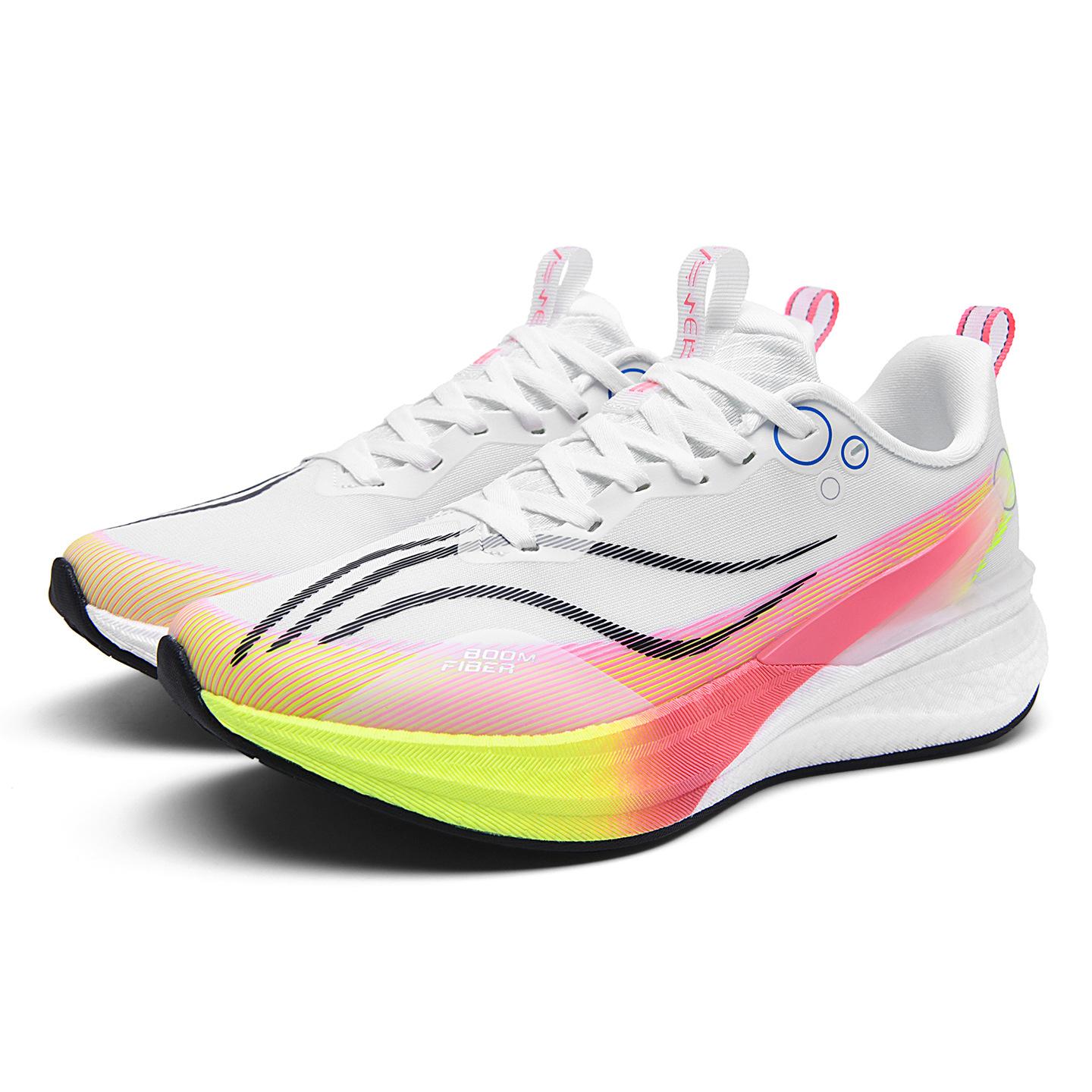 

2025 новые настоящие взрывные кроссовки на мягкой подошве с отскоком, повседневные спортивные кроссовки, светящиеся тренировочные кроссовки с карбоновой пластиной, удобные и износостойкие кроссовки для бега 44
