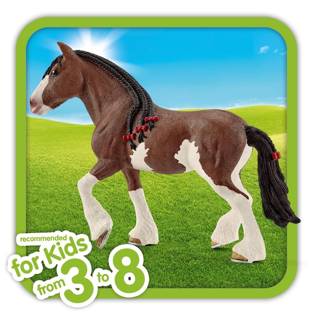 Schleich Farm World Clydesdale Horse Figure 13809 (Female)