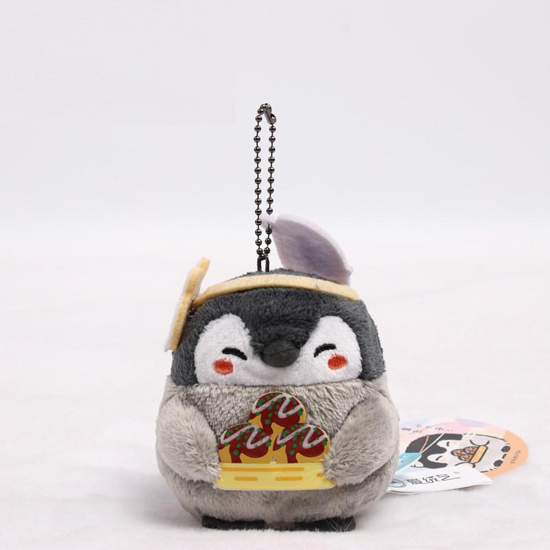 Toy Plush Penguin Keychain Pendant Stuffed Doll Cartoon Kawaii Decor Backpack