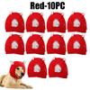 Dog Noise Protection Earmuffs Warm Knitted Winter Hat With Ear Covers Anxiety Relief For Medium Large Breed Canine