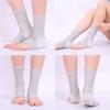 Bamboo Compression Ankle Sleeves Support for Sports & Recovery, Warm Foot Wraps Unisex Men Women