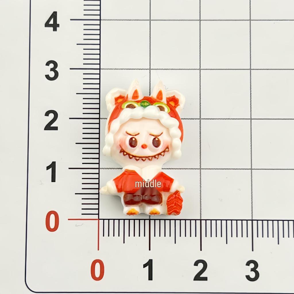 Small Festive Resin Figurines: DIY Accessories for Phone Cases, Magnets & Keychains
