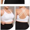 Women High Elasticity Shockproof Sexy Back Sports Yoga Running Fitness Bra